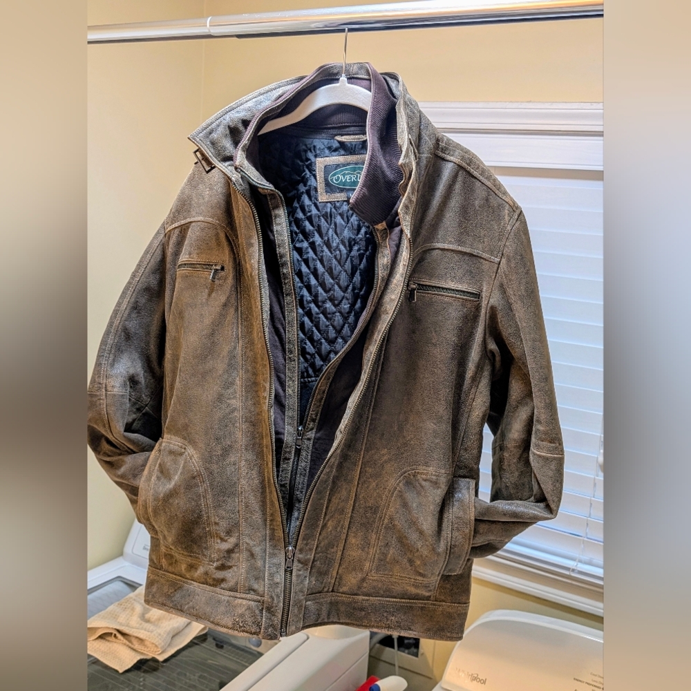 Overland Memphis Leather Moto Jacket